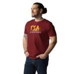 TakeShape Adventures - unisex-organic-cotton-t-shirt-burgundy-front-64b4d28e9aaf1.jpg