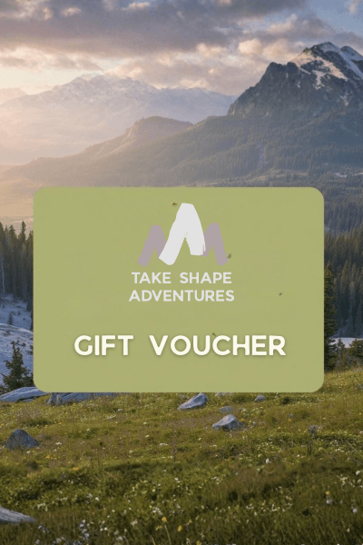 TAKE SHAPE ADVENTURES GIFT VOUCHER 400 x 600