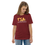 TakeShape Adventures - unisex-organic-cotton-creator-2.0-t-shirt-burgundy-front-2-6a1bcc6c9195f.jpg