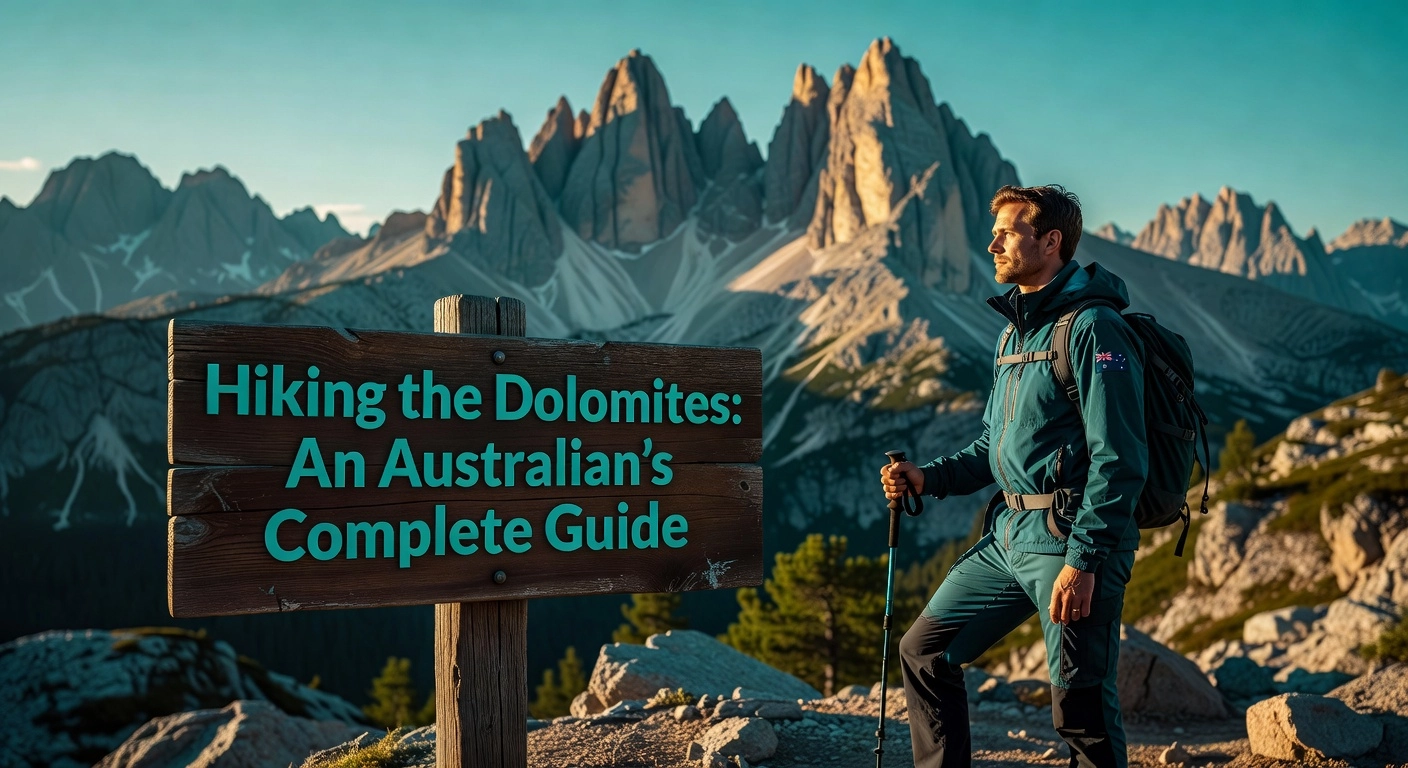 Hiking the Dolomites: An Australian's Complete Guide 1 Professional header image for list-based article: Hiking the Dolomites: An Australian's Complete Guide