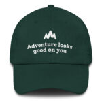 TakeShape Adventures - classic-dad-hat-spruce-front-6a4c46f18b2f6.jpg