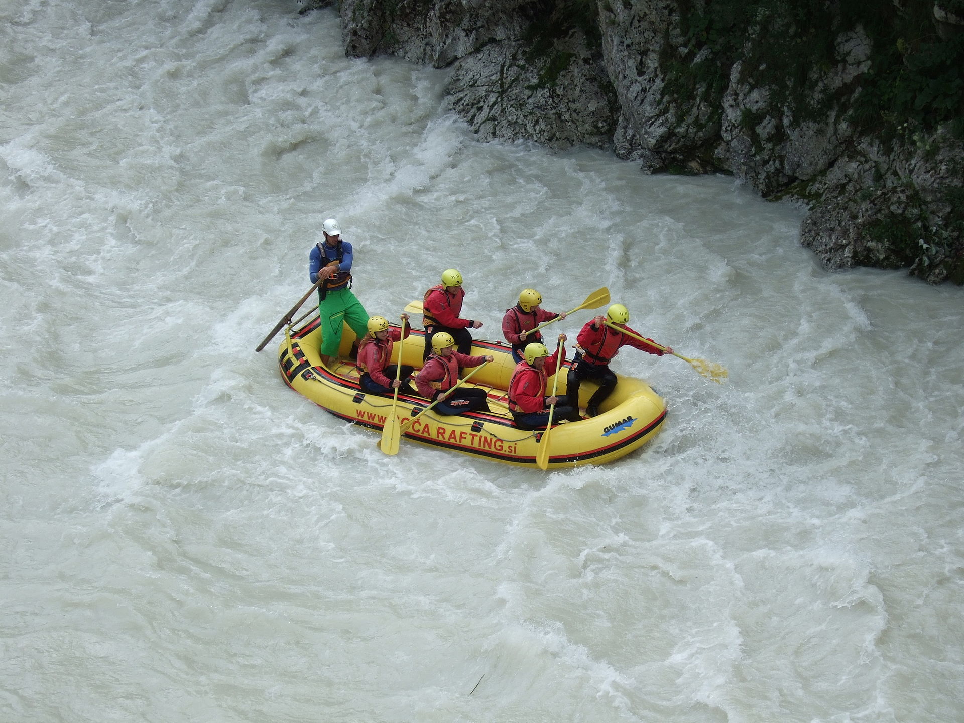 Choose your own intensity: optional via ferrata, rafting and caving, each with a walking alternative